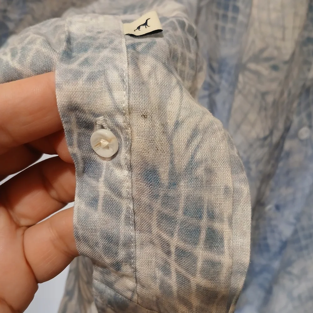 NWT Sacoor Brothers Blue Slim Fit Shirt - Picture 7 of 8